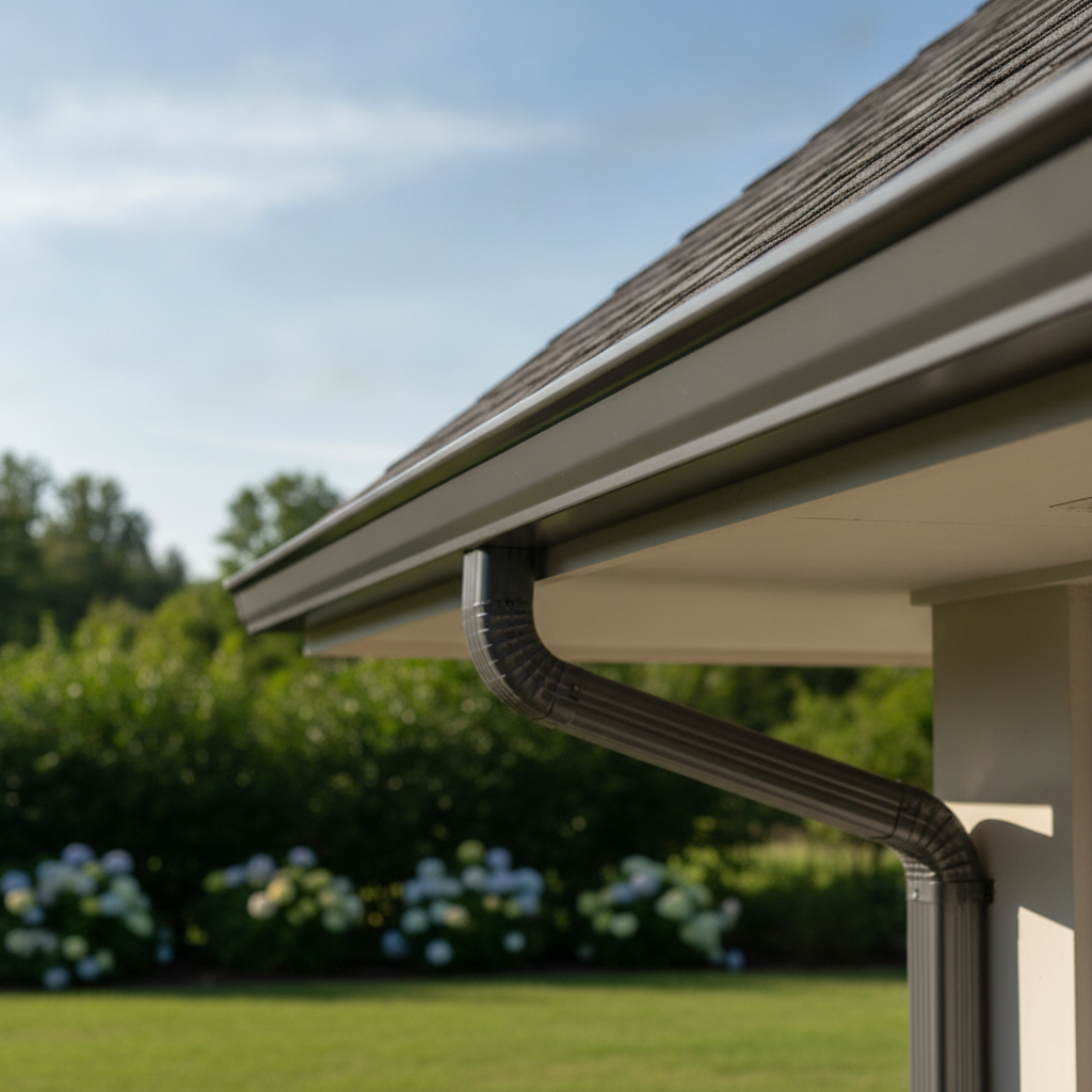 clean gutters  - no people or no text